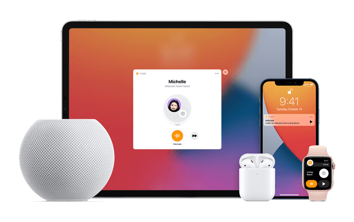 Apple Watch, HomePod, AirPods