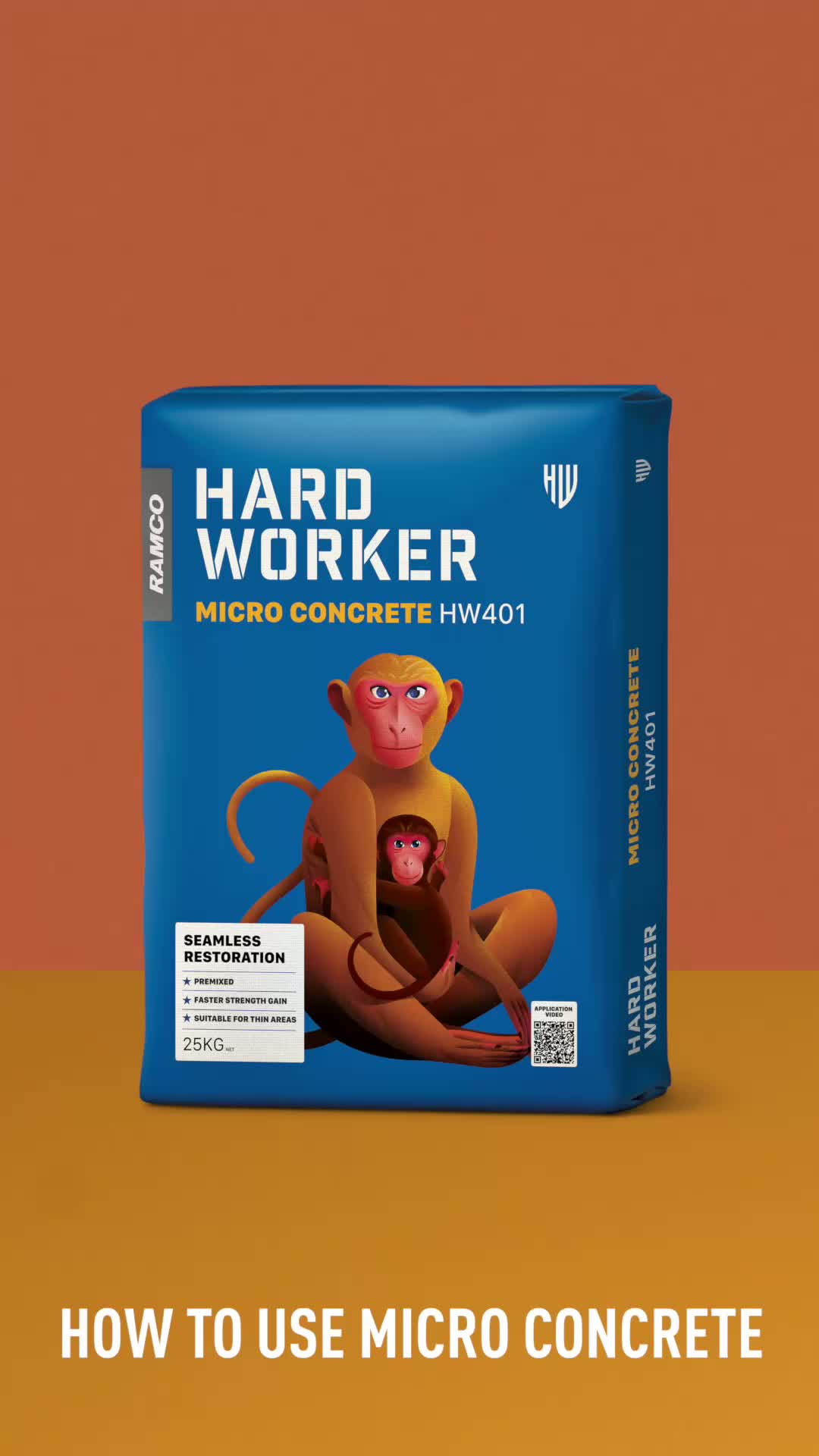 How to use Hard Worker Microconcrete for repairing damaged concrete elements like beams, columns, walls and for all jacketing applications