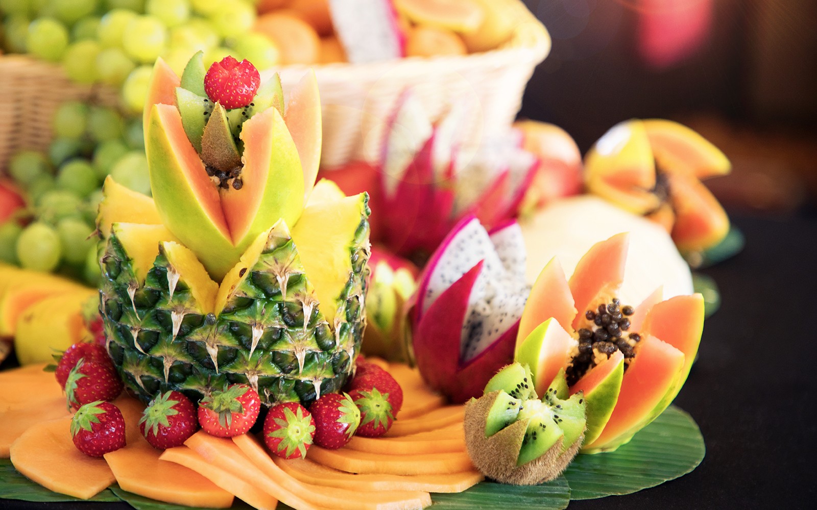 巴黎小酒馆的水果