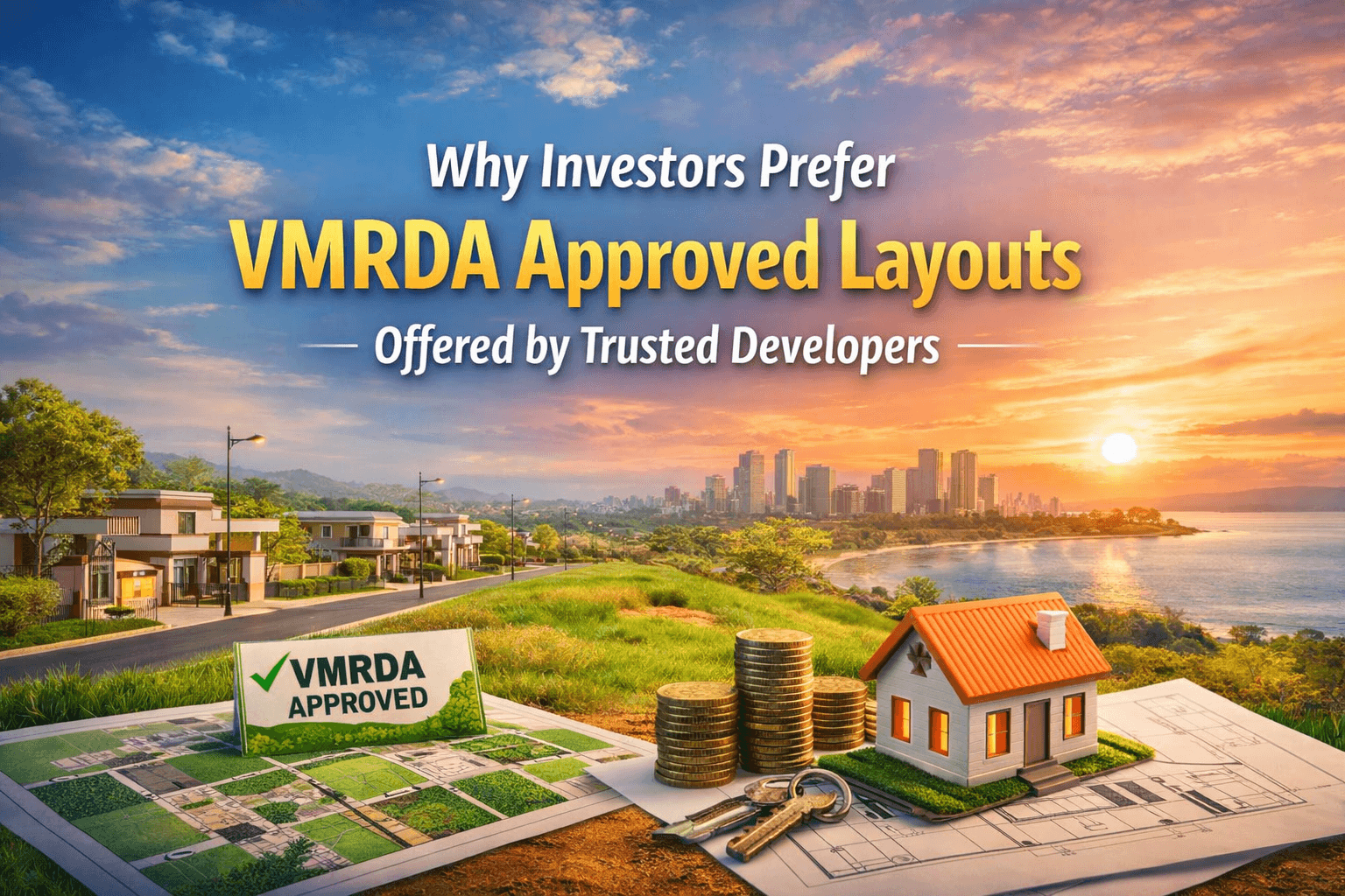 Why Investors Prefer VMRDA Approved Layouts Offered by Trusted Developers blog cover by Charan Group