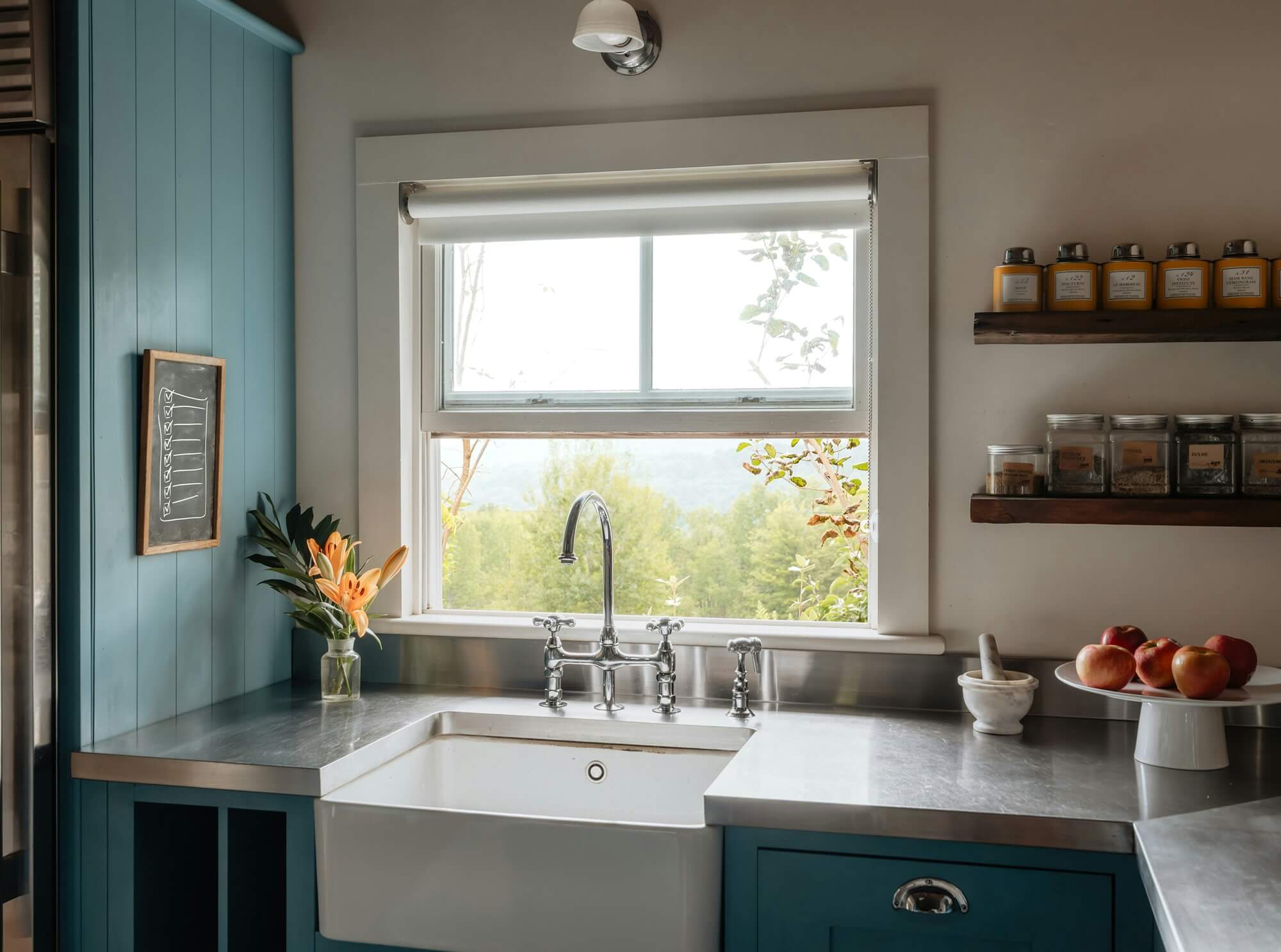 Project showcase image featuring a modern, refined interior.