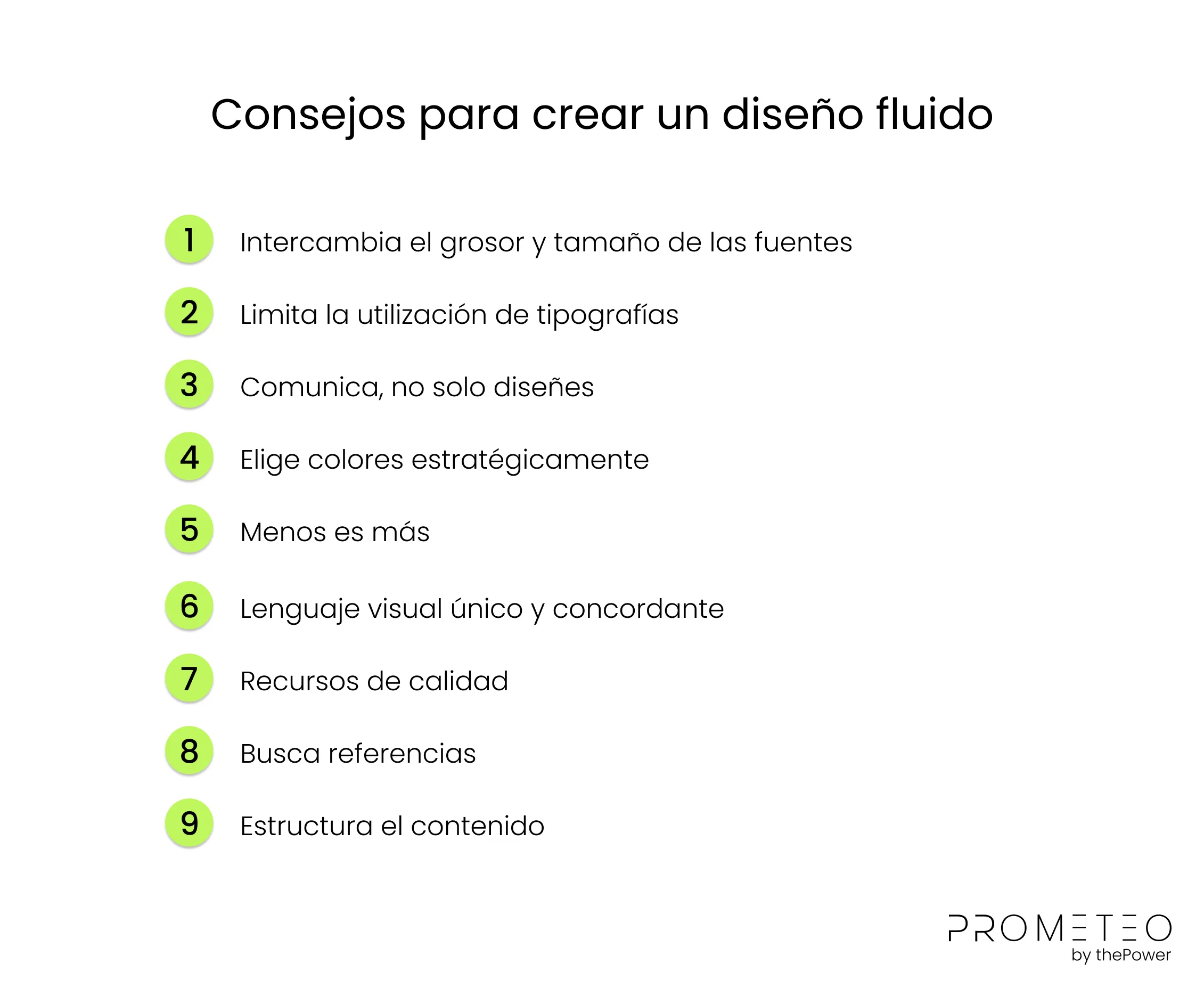 Consejos para crear un diseño fluido