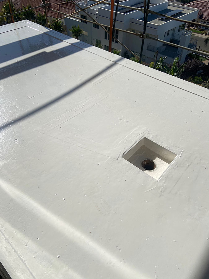 Waterproofing Urethane Top Coat.