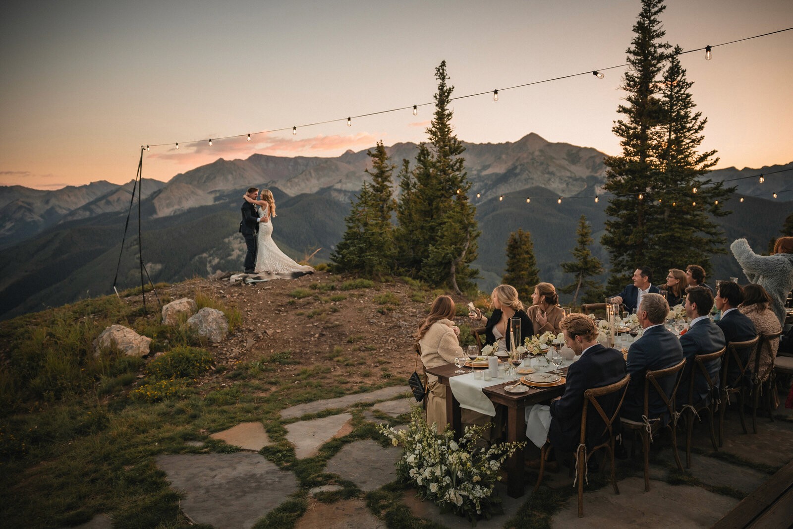 Tucker and Clemmie’s Aspen wedding