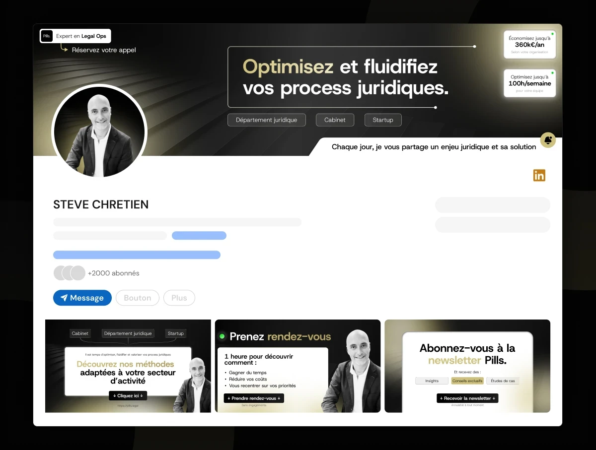 Profil linkedin Steve Chrétien