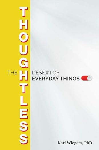 thoughtless design of everyday things book cover.
