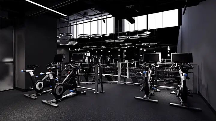 Lockeroom private gym at 161 Collins Street, Melbourne CBD