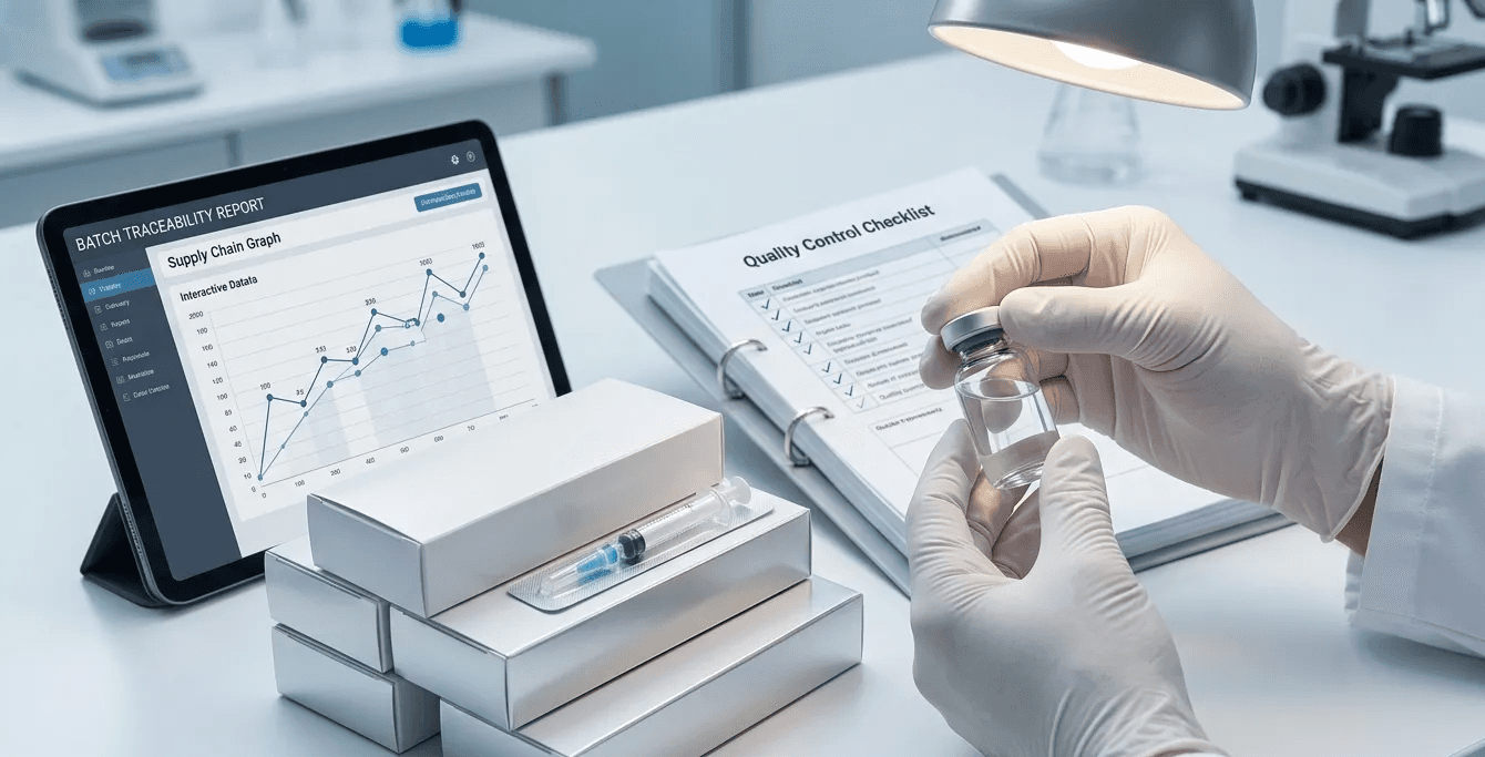 Injectable aesthetic product documentation review
