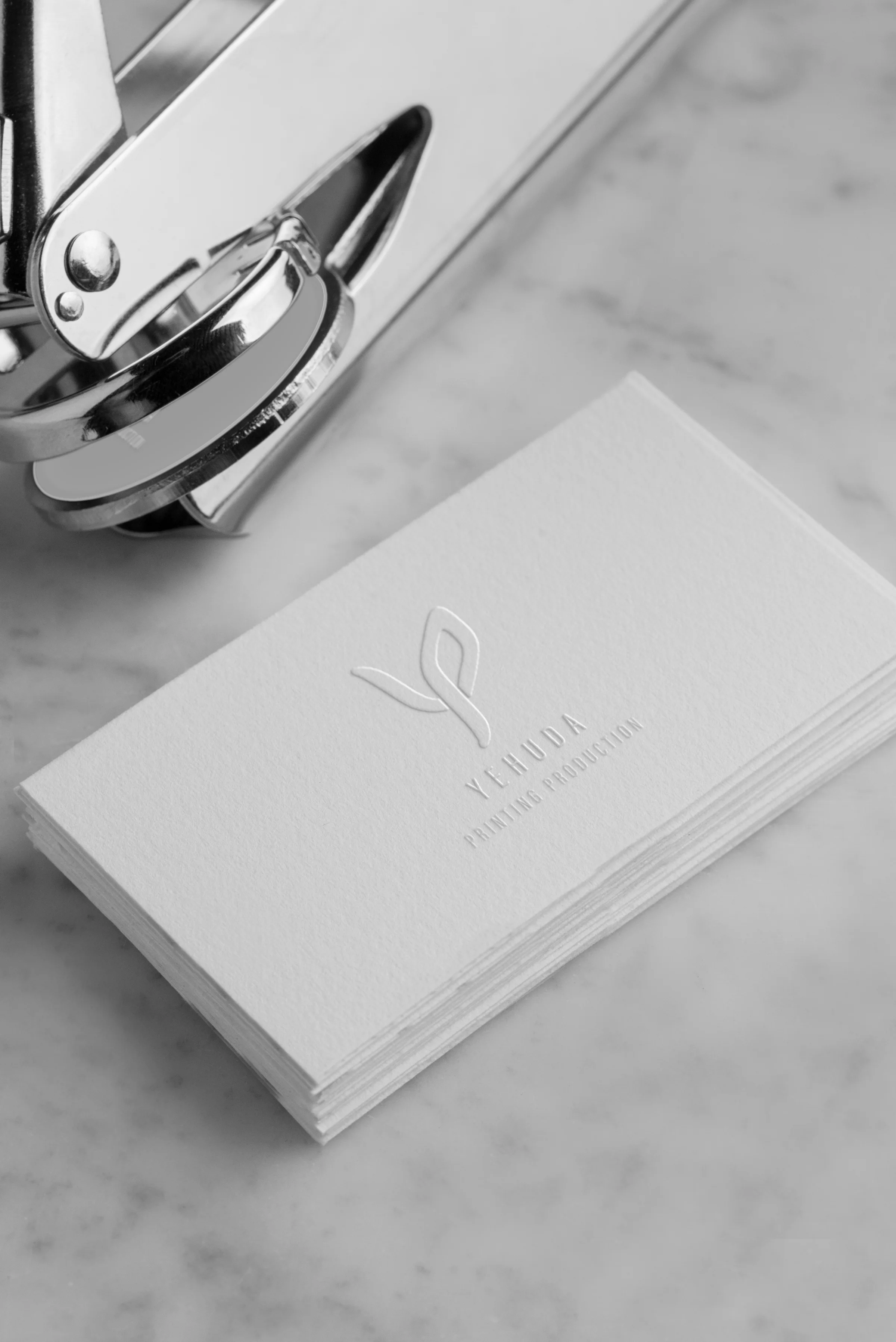 Yehuda Printing portfolio card