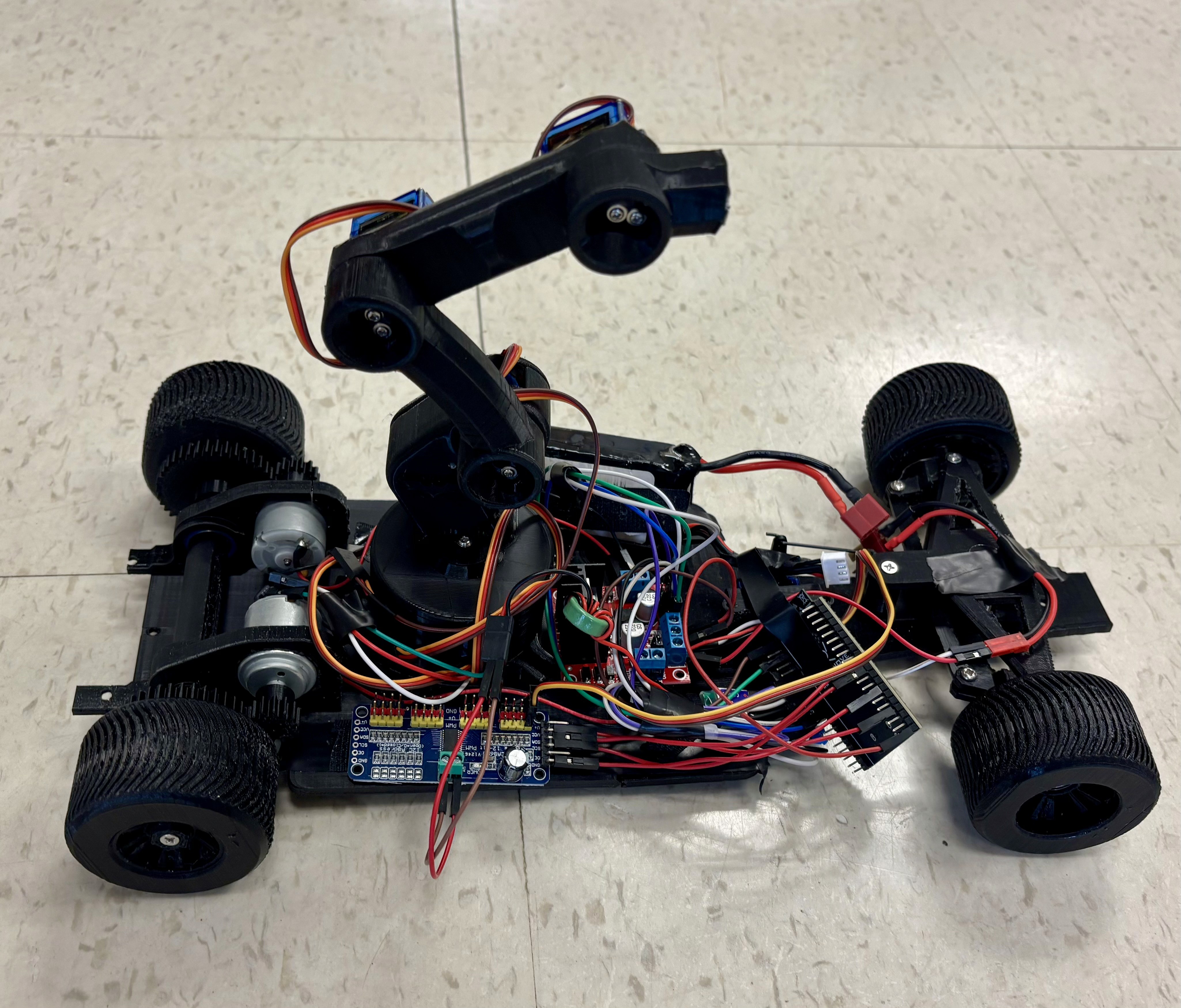 Batmobile + Robotic Arm