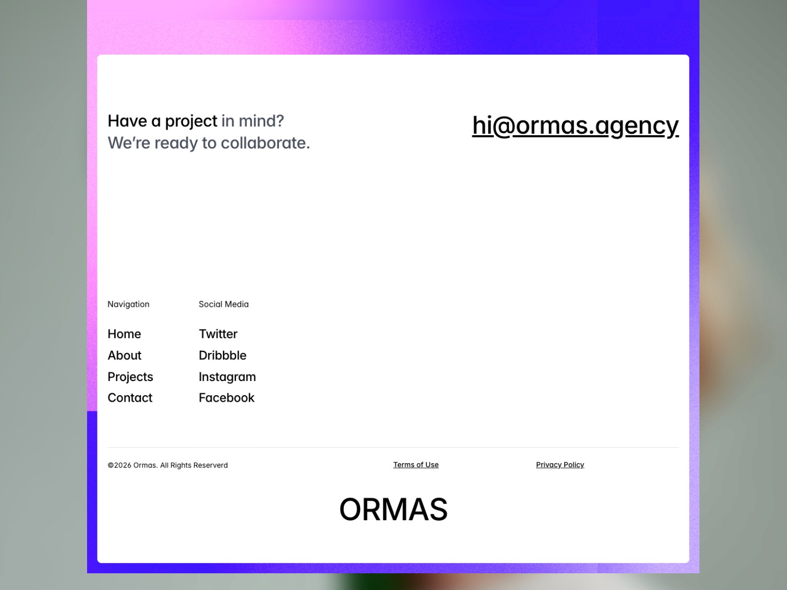 ORMAS