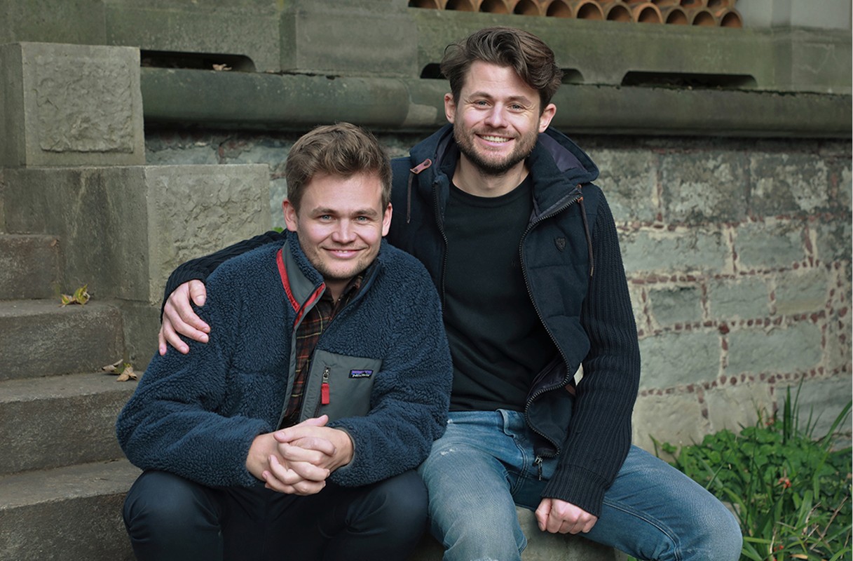 The founders Tim and Sven Beck at the start of the BLP journey.