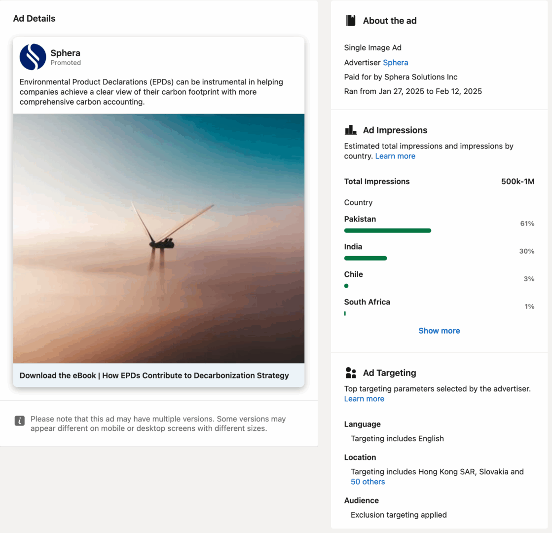 Marketing Spotlight: Sphera lead generation