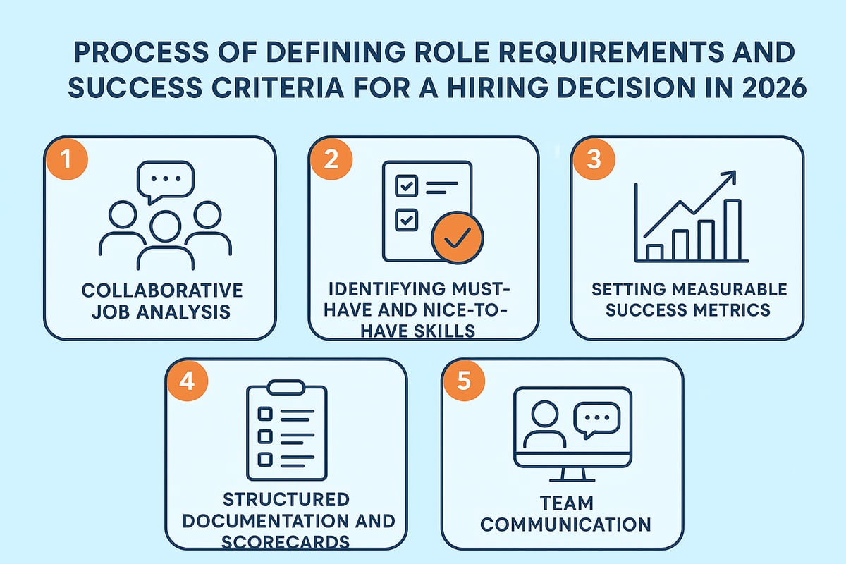 Step 1: Clearly Define Role Requirements and Success Criteria
