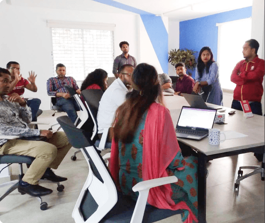 Engineering and business in the room