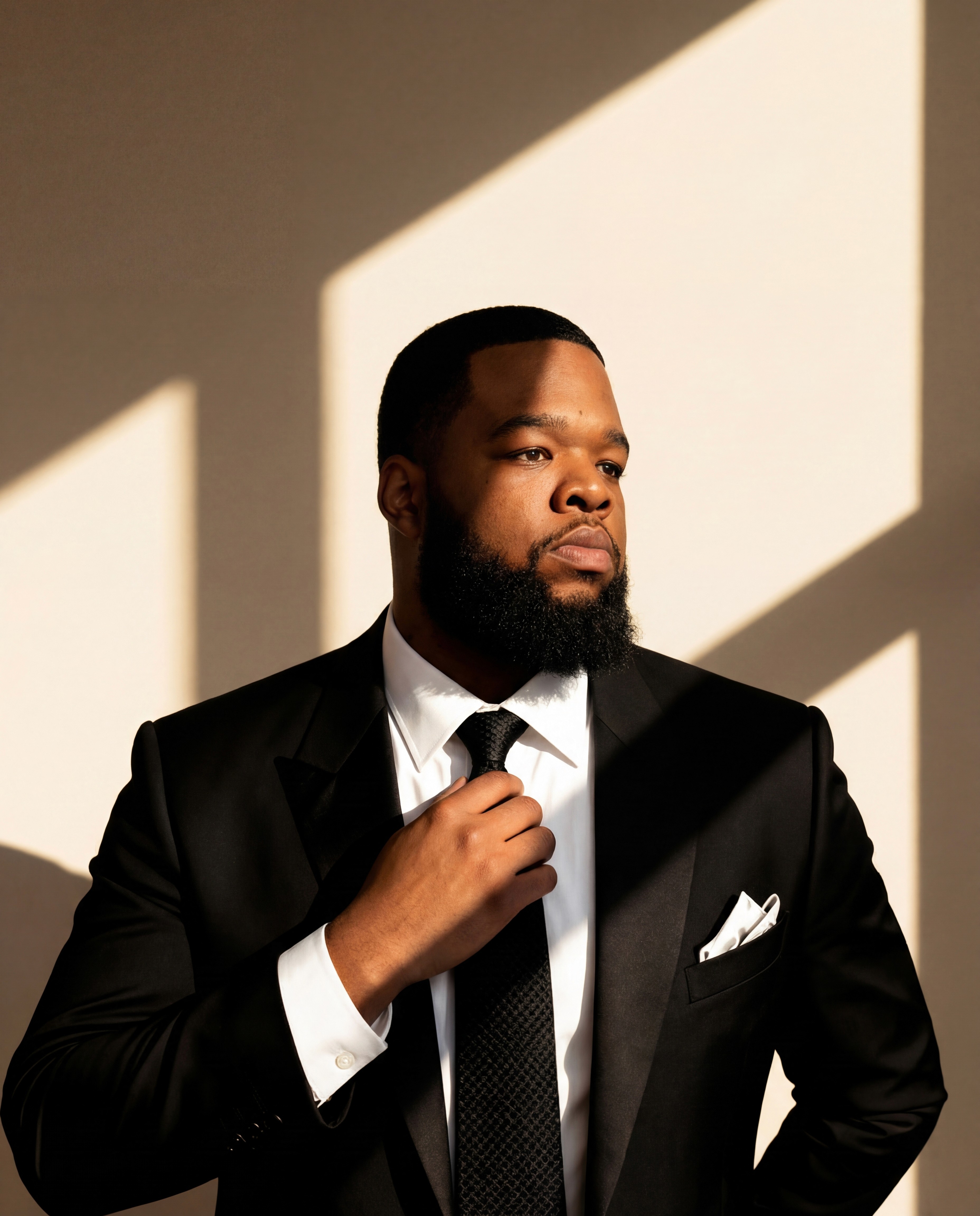 Portrait of portfolio creator – front view