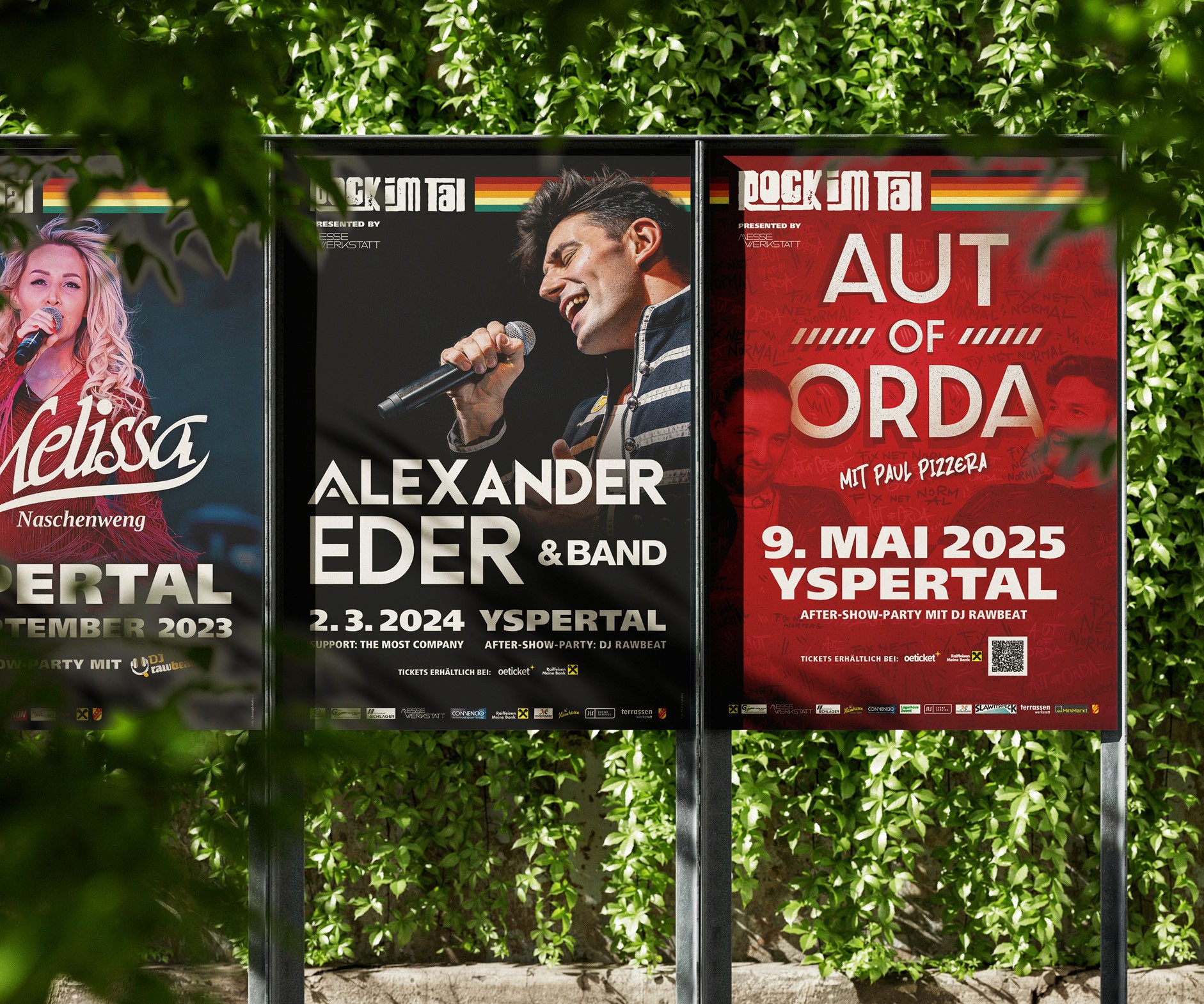 Plakat A1 in der Aussenwelt