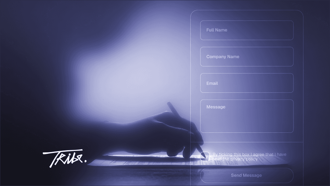 Lead capture on landing page