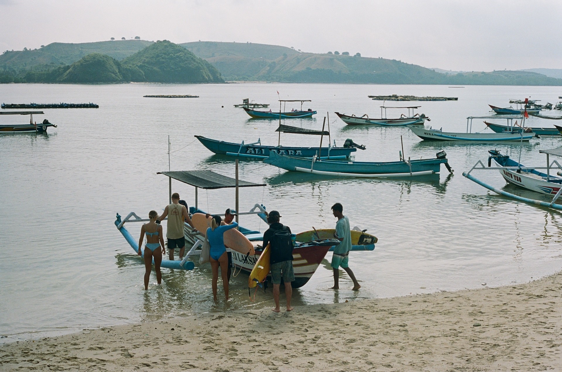 film photography of the surfing lifestyle 