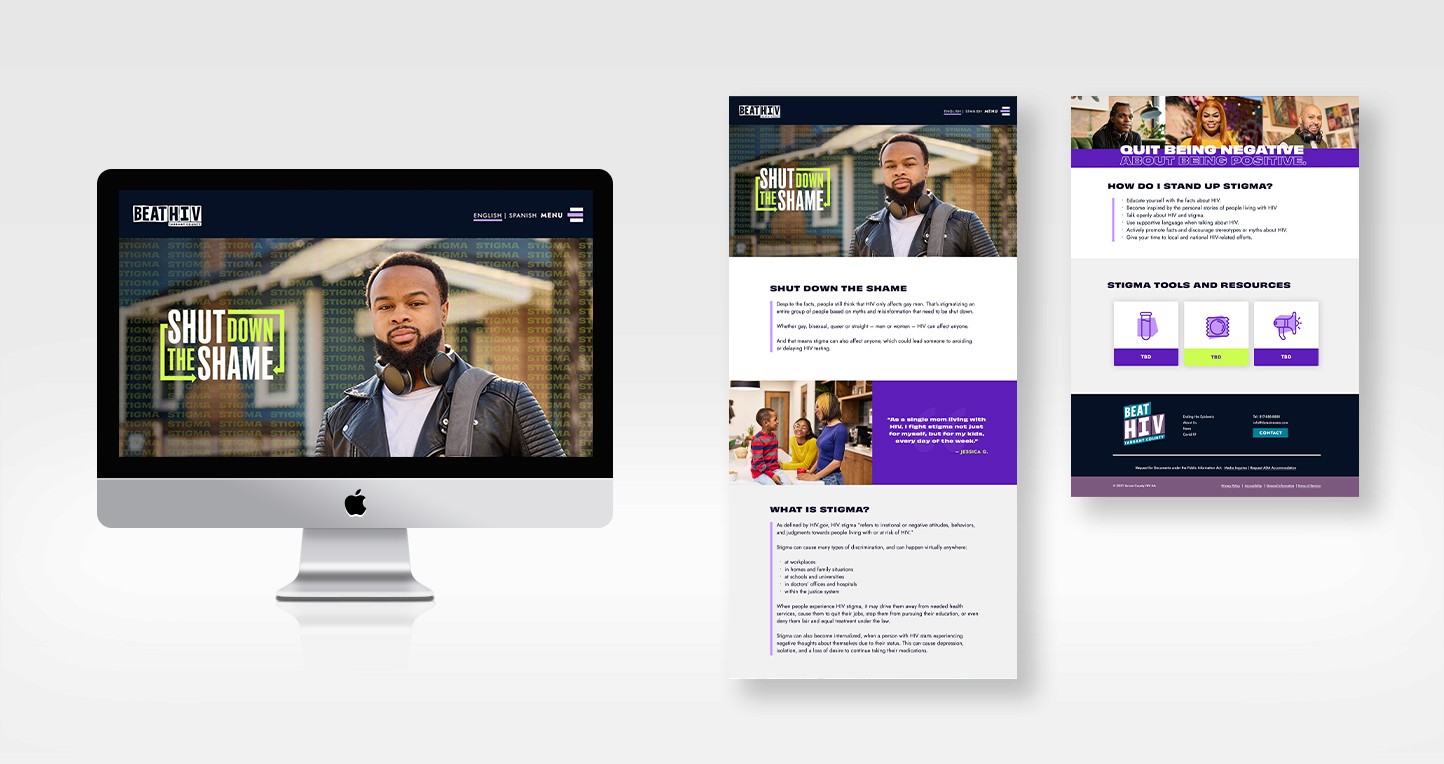 website homepage layout design