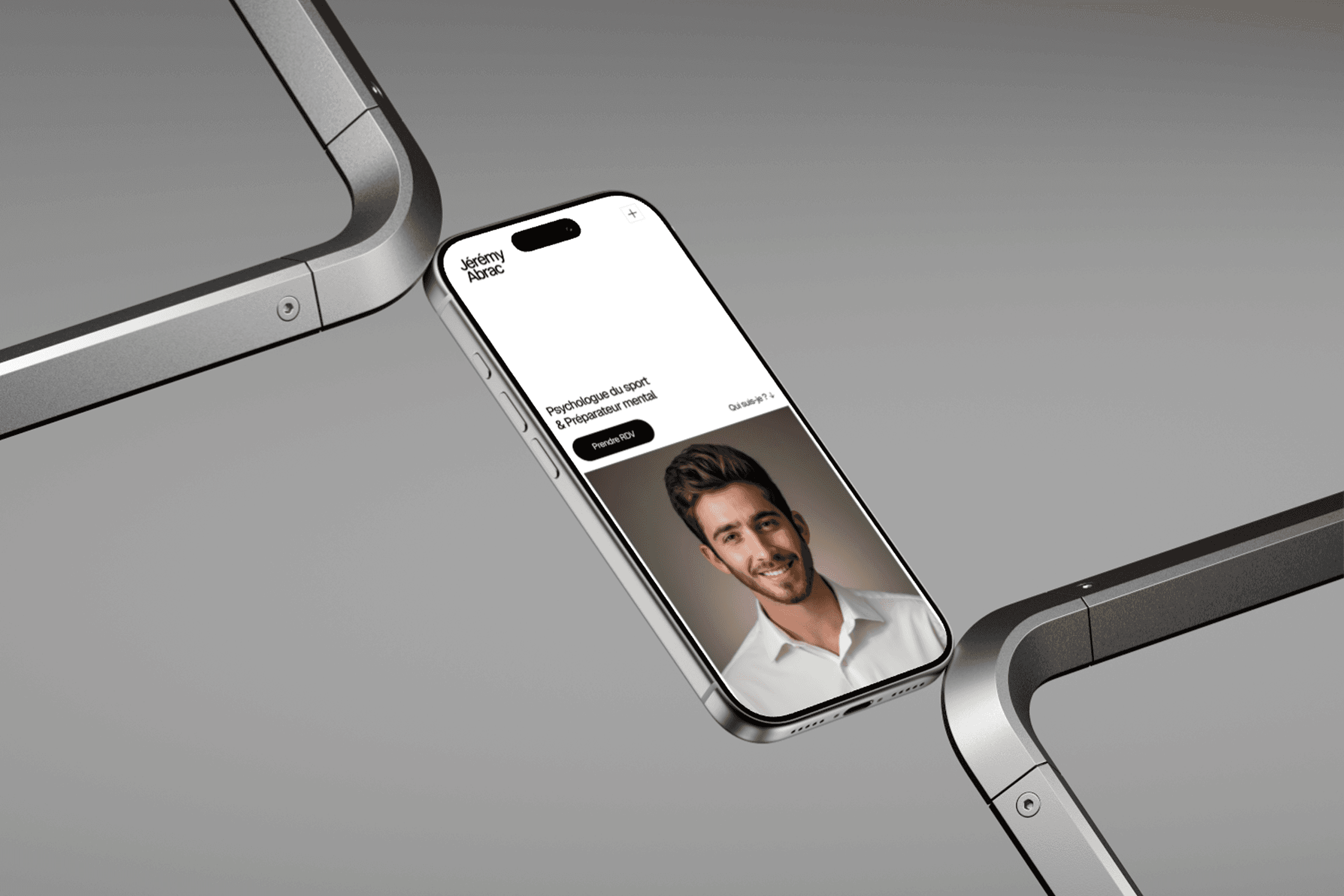 Site internet optimisé sur odinateur, tablette et mobile.