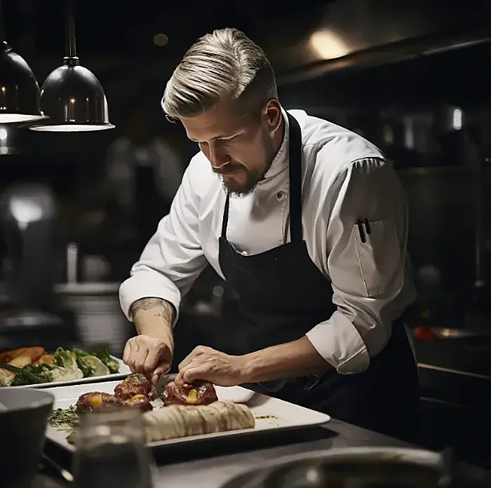Chef at work