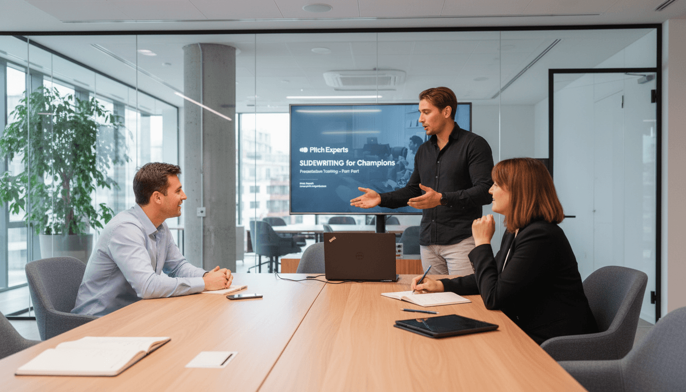 Pitch Experts Slidewriting for Cahampions
