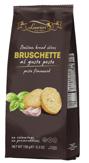 bruschette pesto