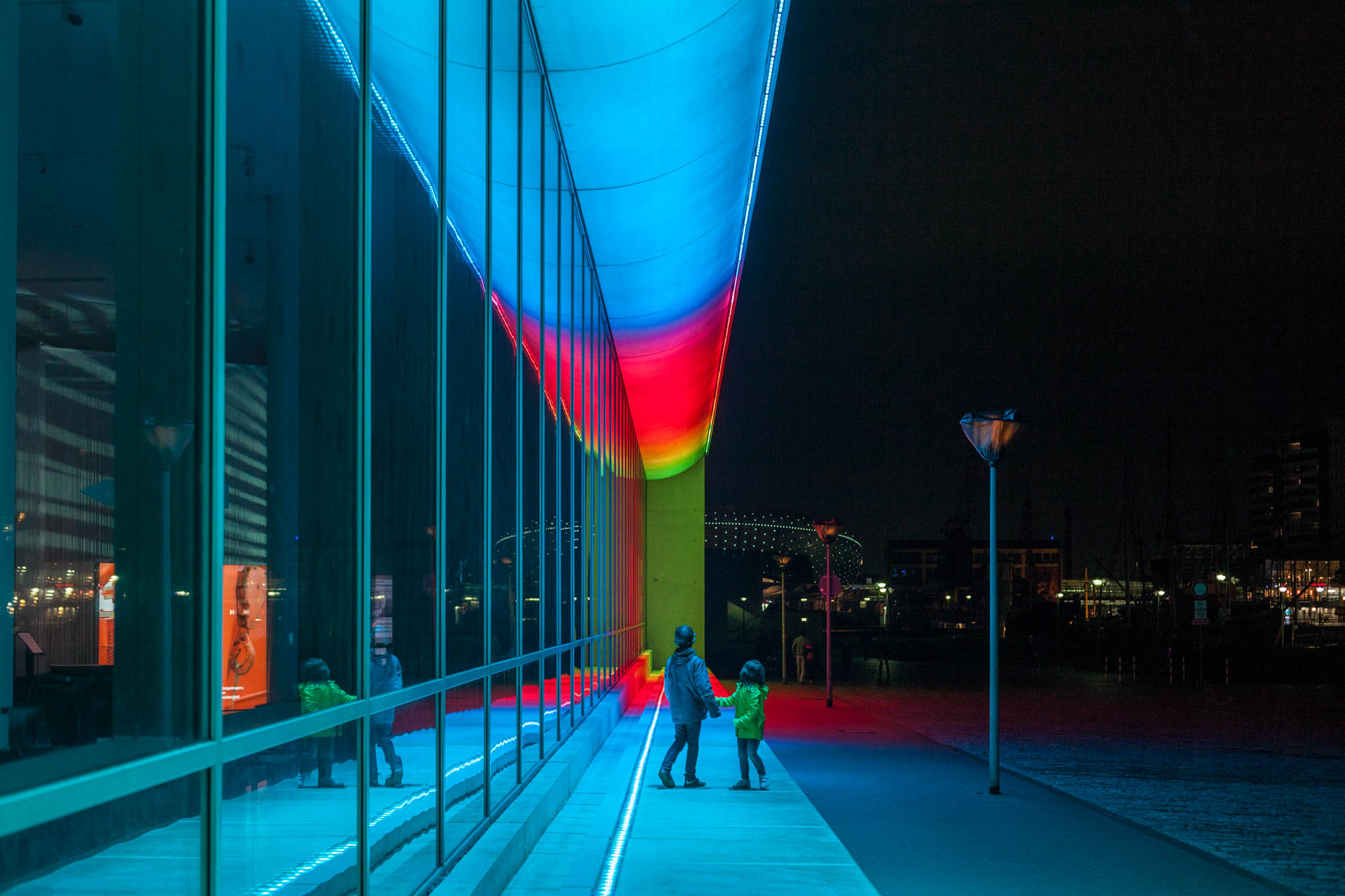 Gezeiten - Architecture projection mapping