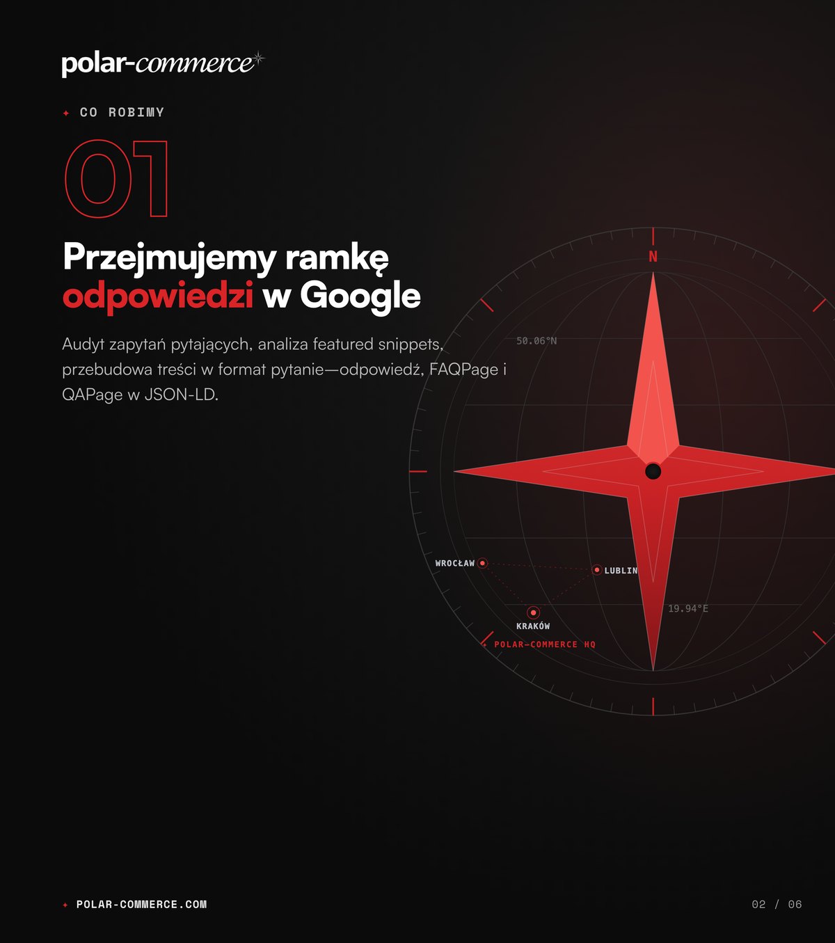Przejmujemy ramkę odpowiedzi w Google — Polar-Commerce