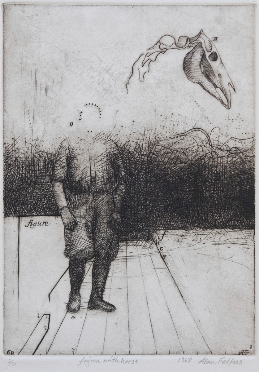 Alan Feltus, etching