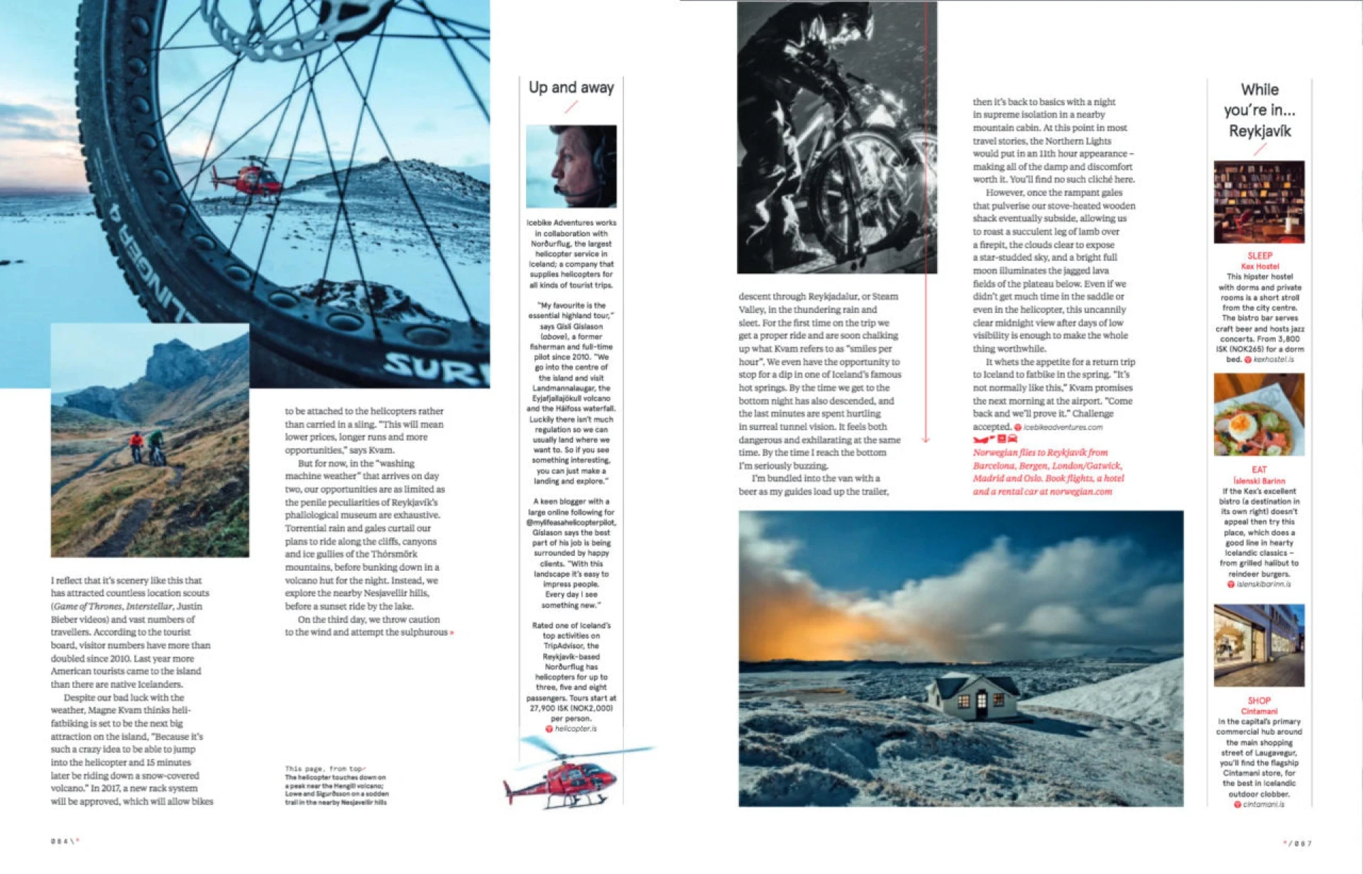 Norwegian Air Helibiking page 2