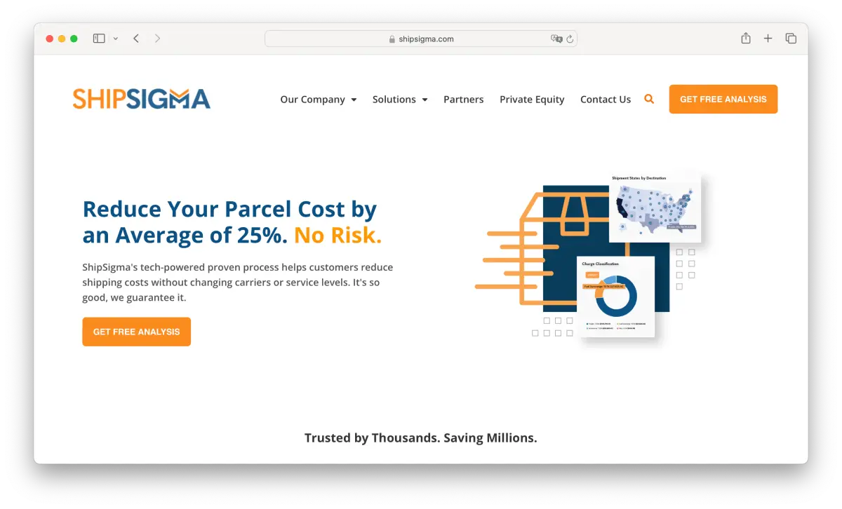 shipsigma parcel audit software