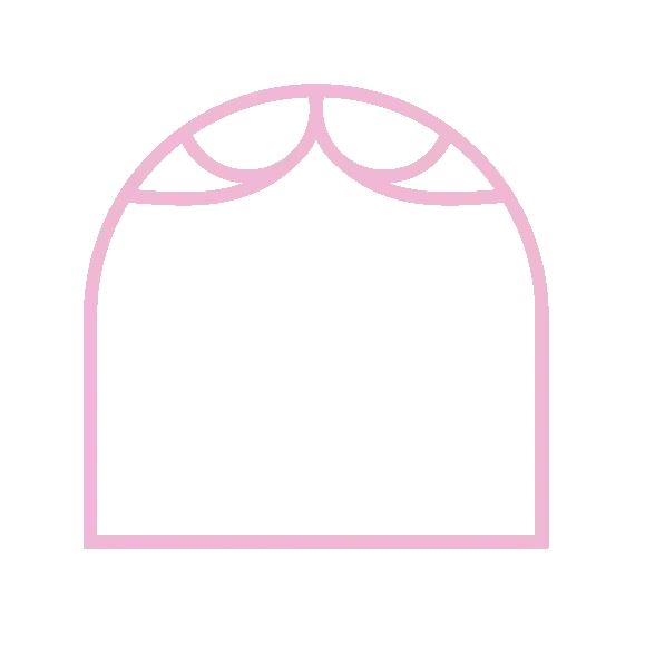 Animação em loop dos grafismos criados sobre fundo transparente