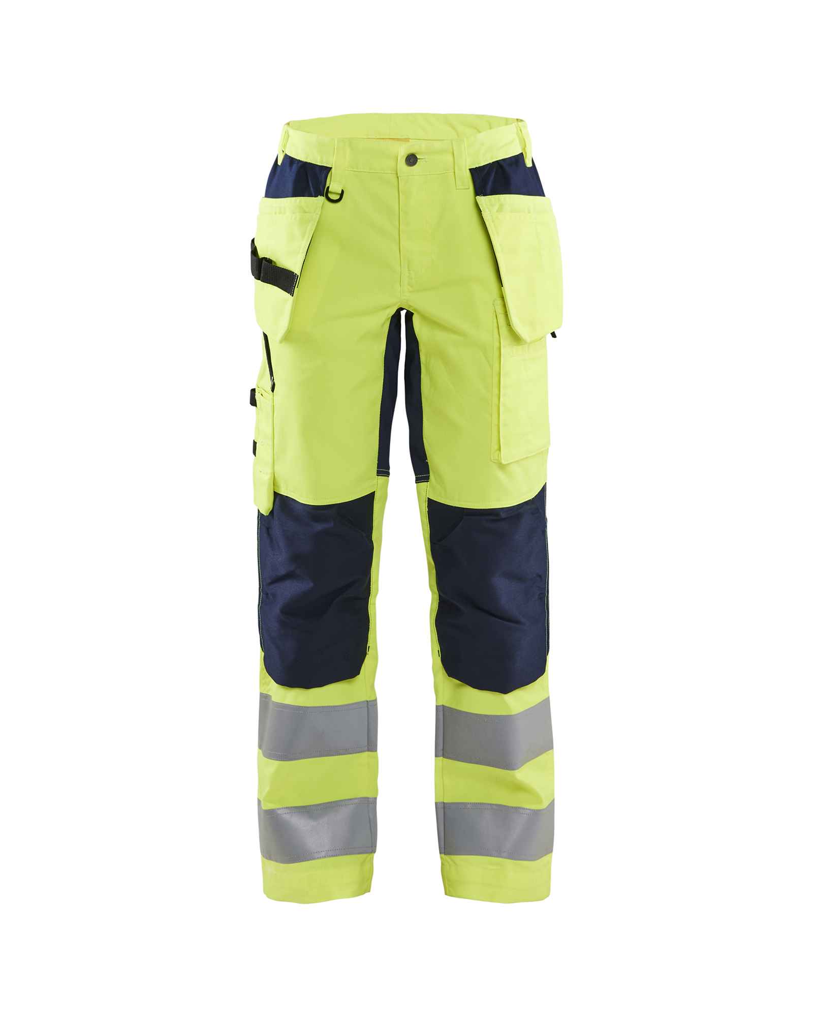 Werkbroek dames Meulebeke — Blåkläder Dames High Vis Werkbroek met stretch en gereedschapzakken