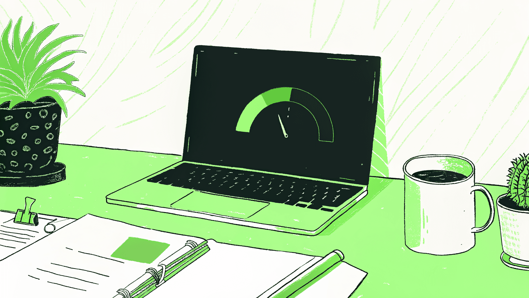 High school student's desk with SAT score range gauge on college counseling platform screen