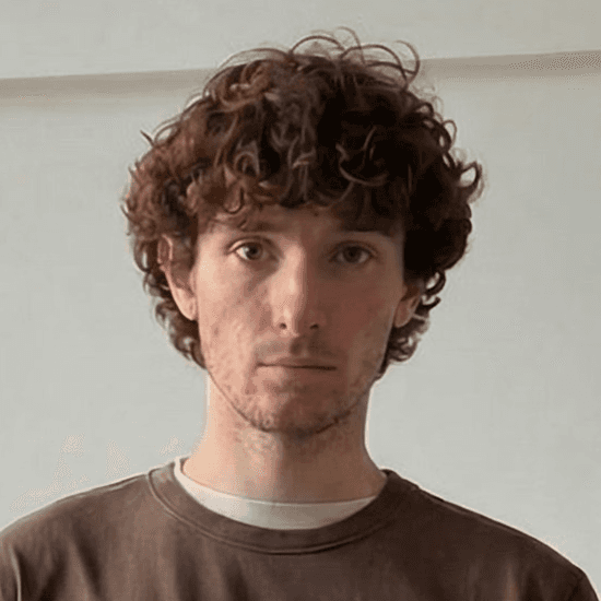 A photo of man in brown