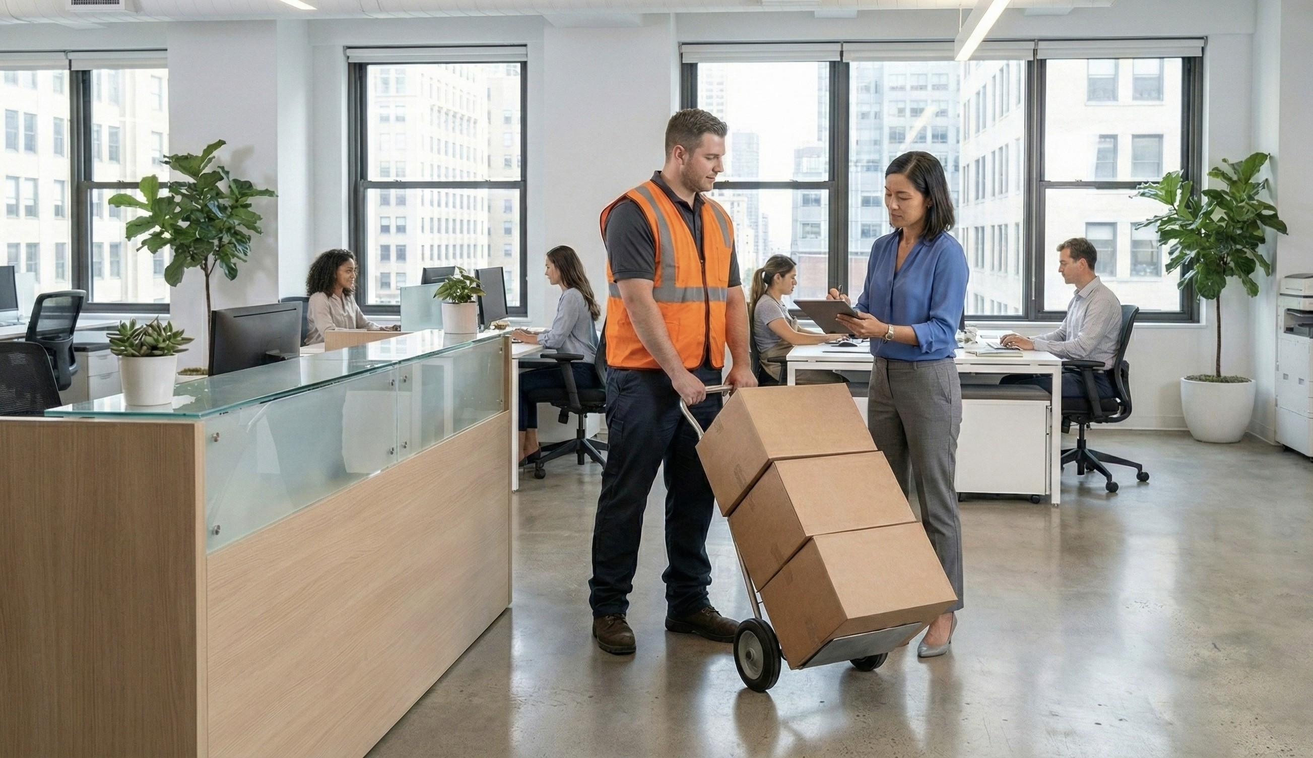 Professional courier service operating across New York City