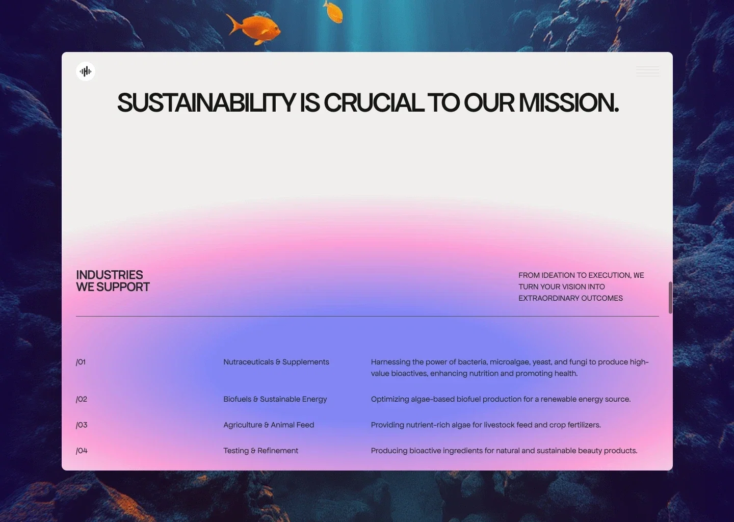 Complete brand identity system including logo, typography, and color palette designed by Bright Studios