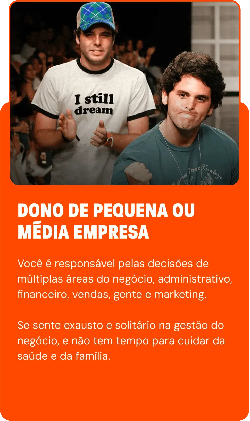 dono de pequena ou média empresa