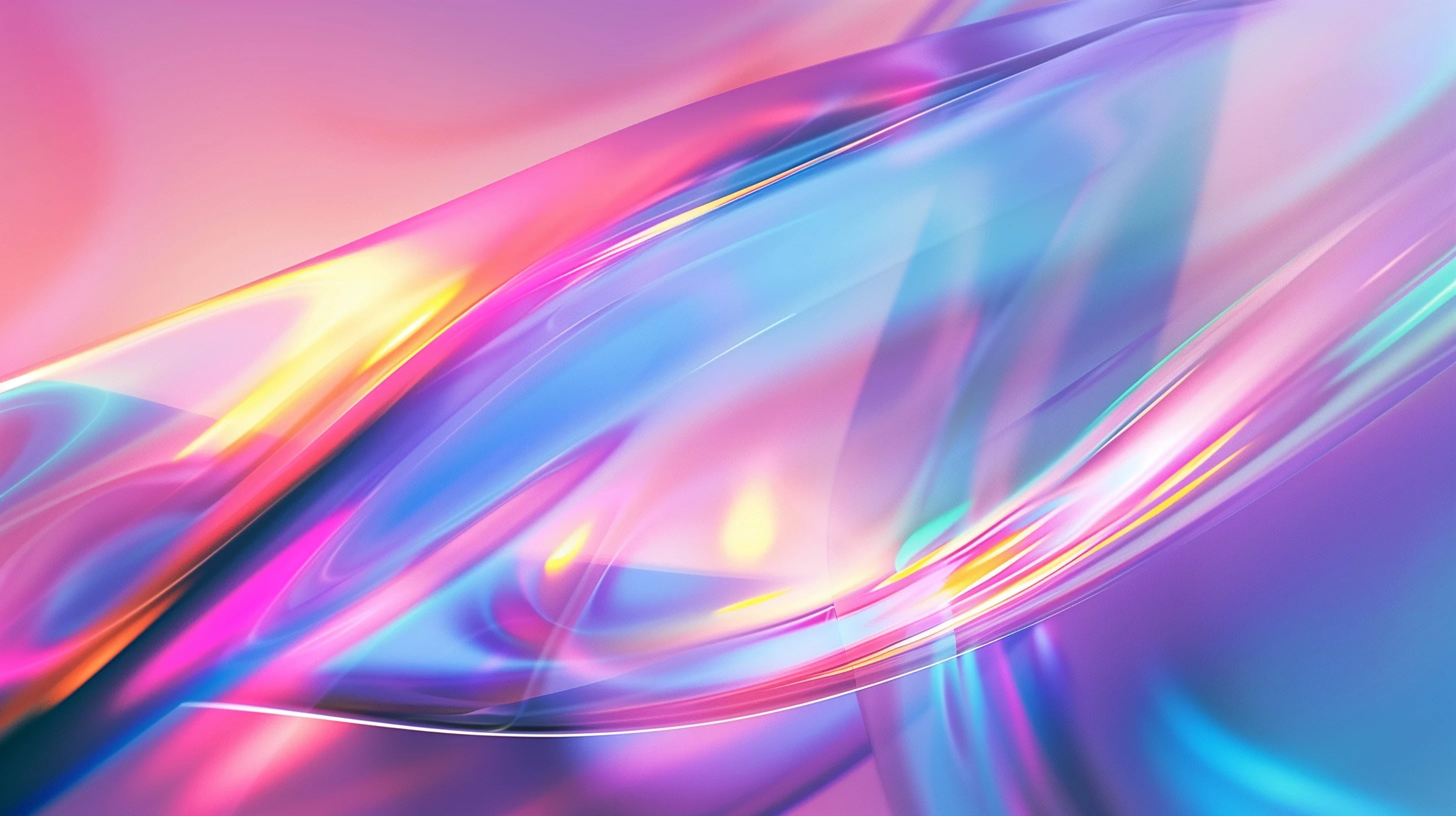 A vibrant abstract image featuring swirling hues of pink, purple, and blue, creating a dynamic visual flow.