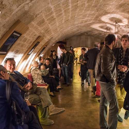 Les caves du Louvre