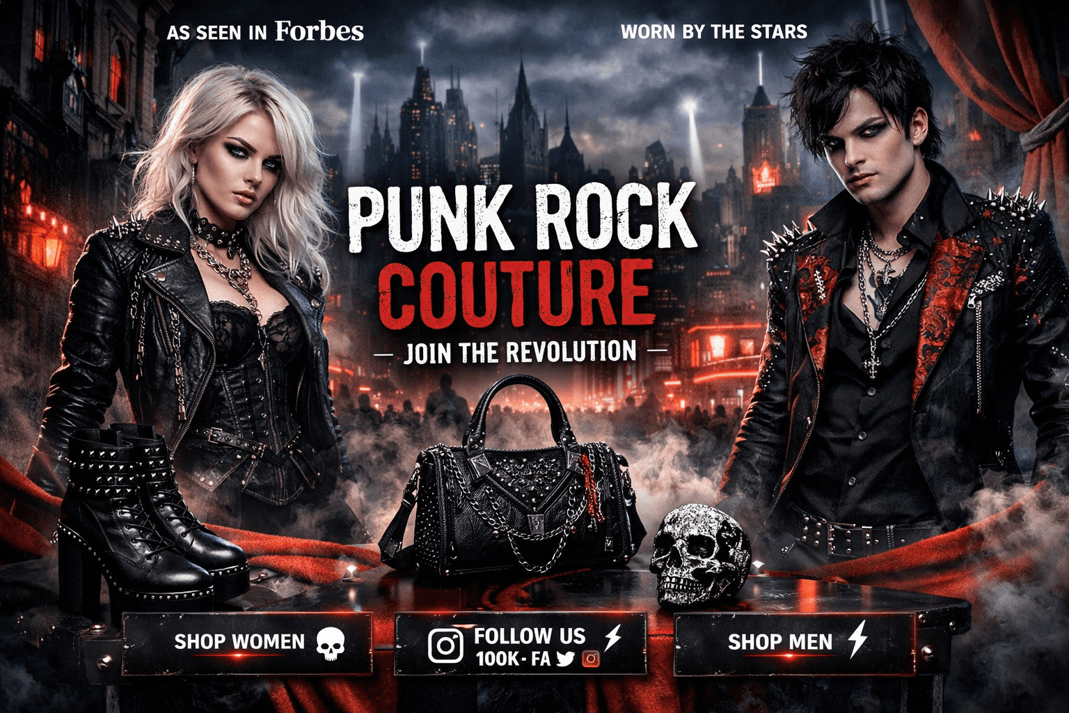 alternative fashion e-commerce store for sale