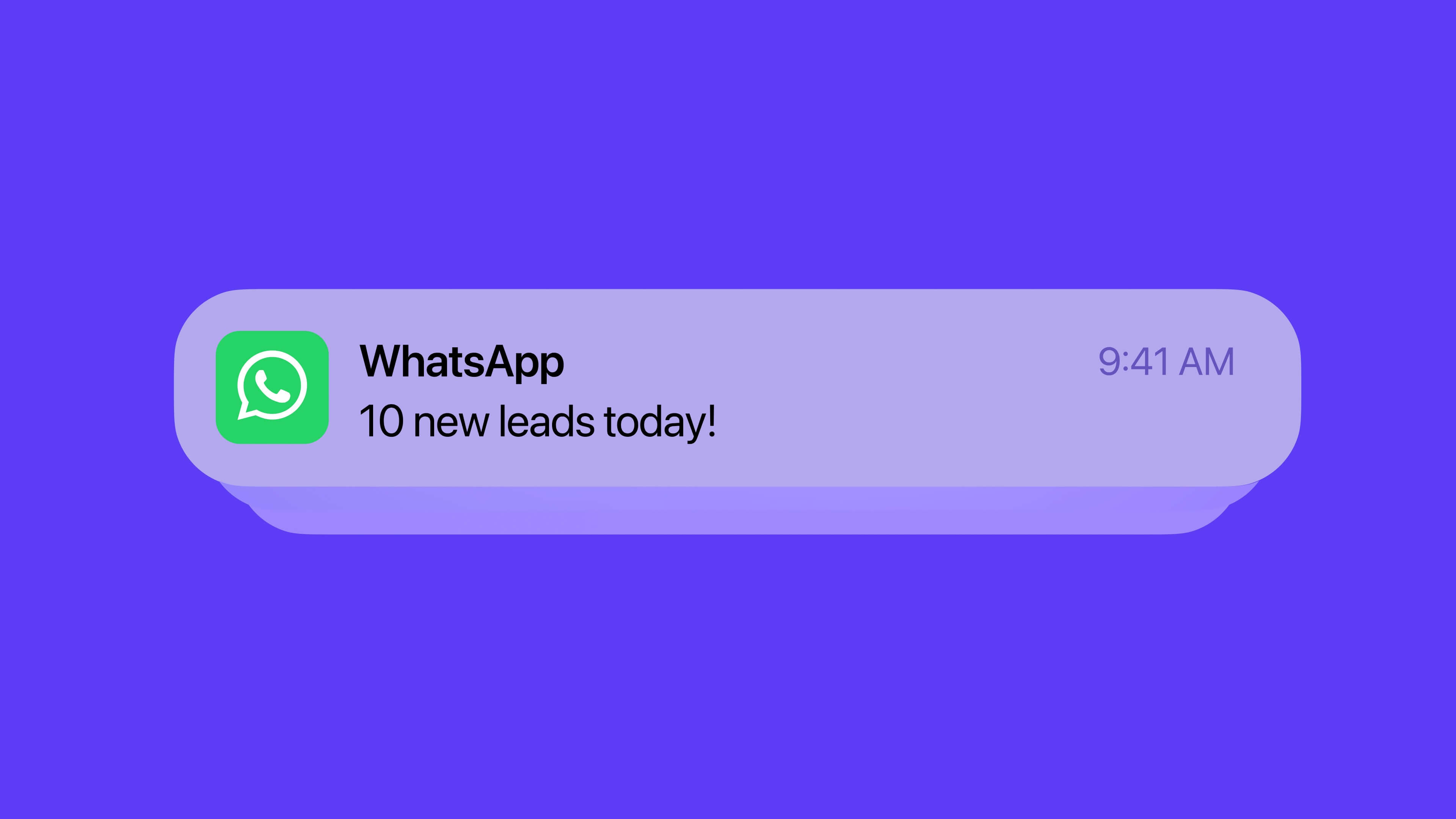 WhatsApp for lead generation