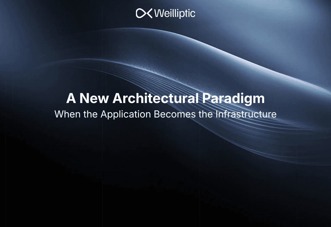 A New Architectural Paradigm: When the Application Becomes the Infrastructure