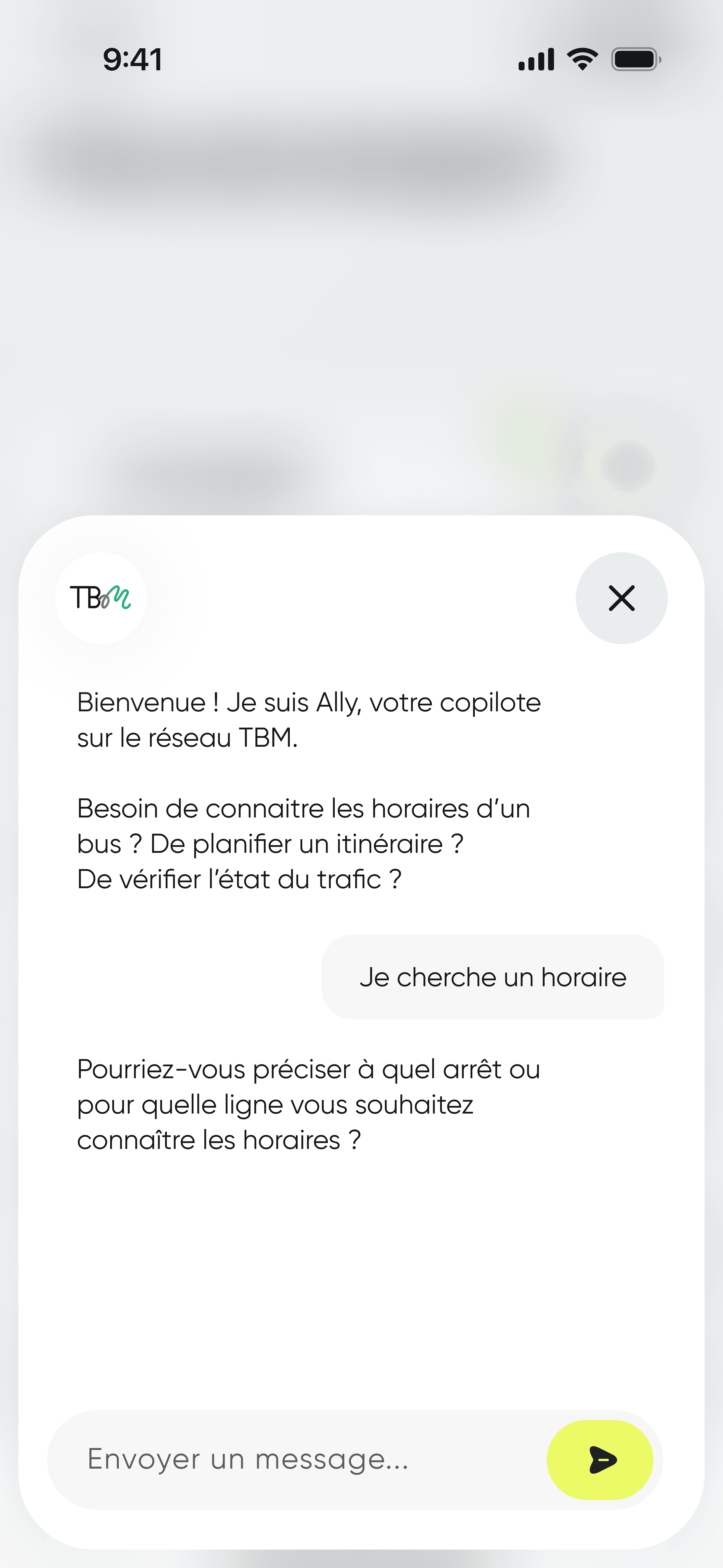 Ally Mobility -Exemple d'intégration dans votre app existante
