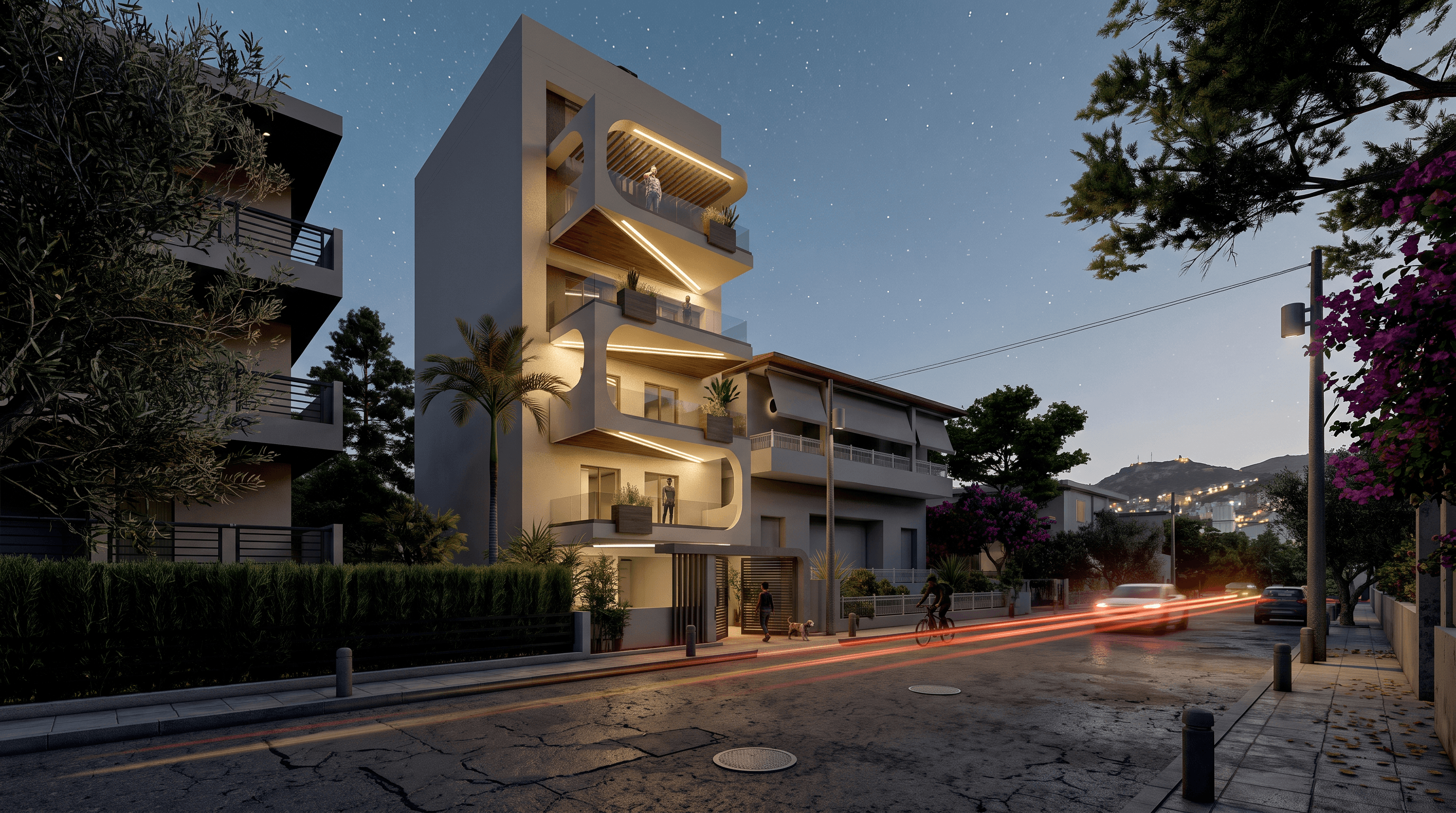 Agia Paraskevi exterior architectural visualisation 5