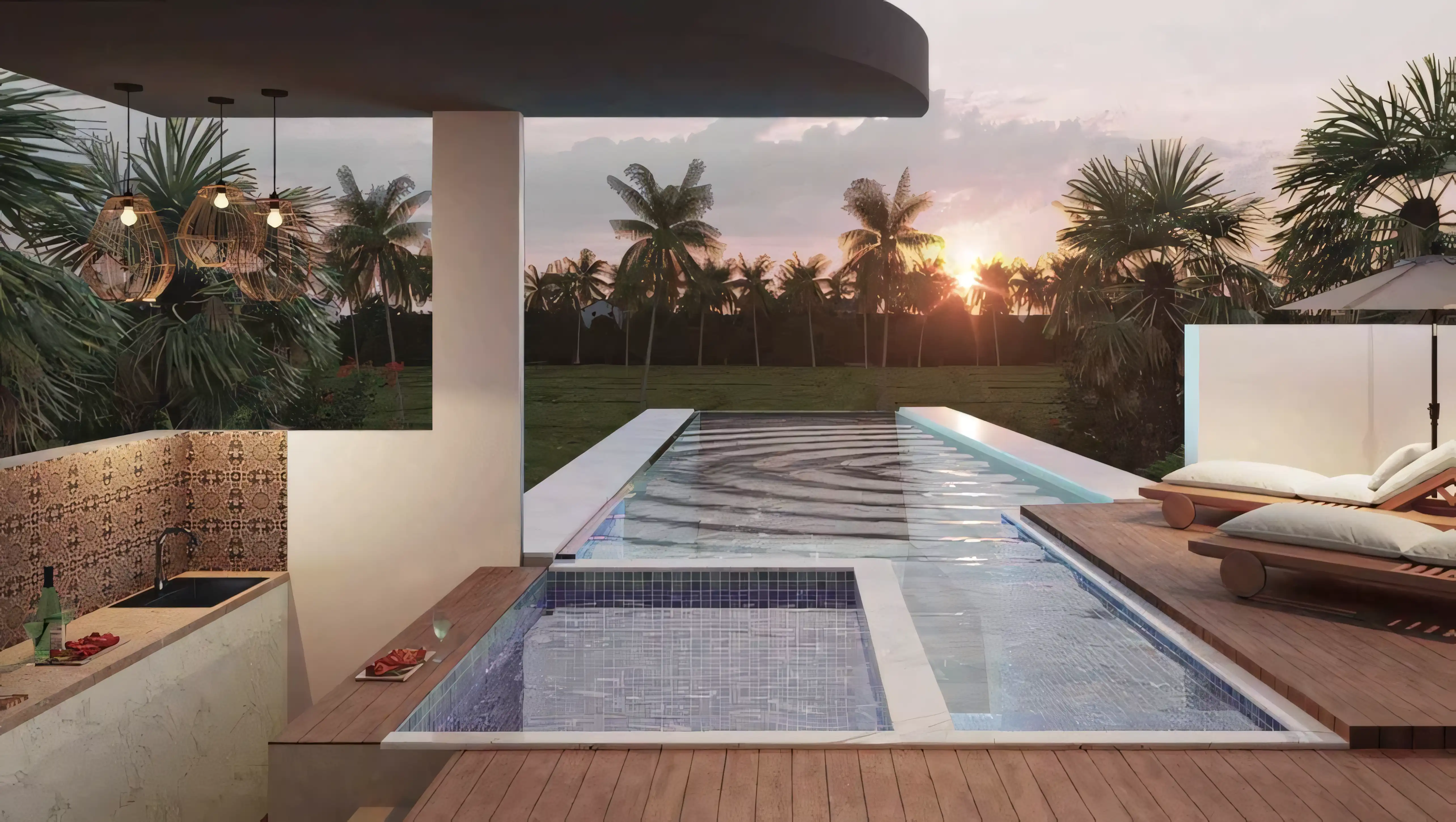 Villa with Infinity pool