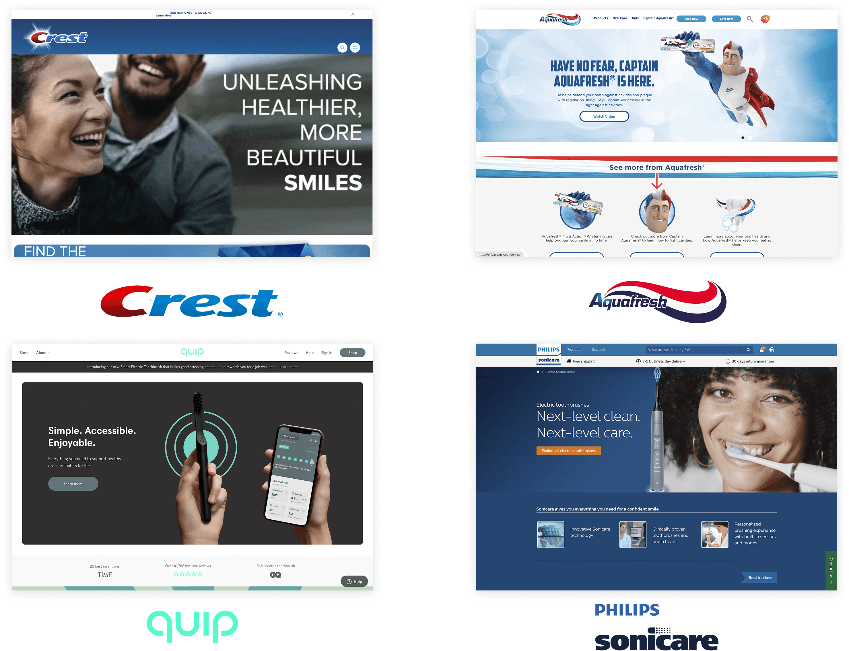Competitive analysis of Colgate and oral-care brands