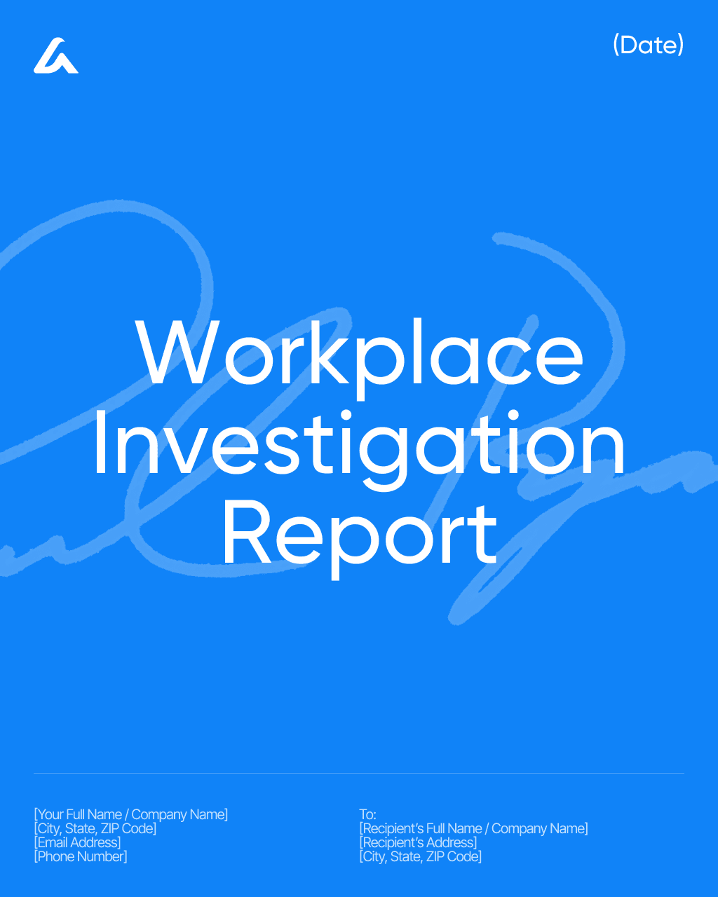 Workplace Investigation Report